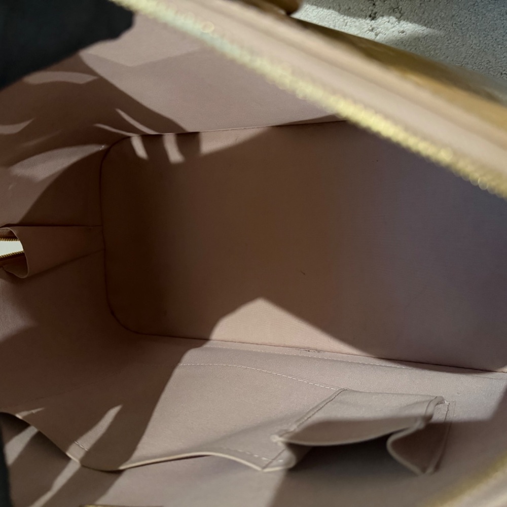 Louis Vuitton Patent Monogram Tote in Tan - Picture 7 of 14